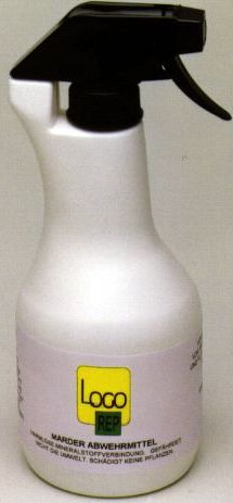 Marderabwehr bouteille bon