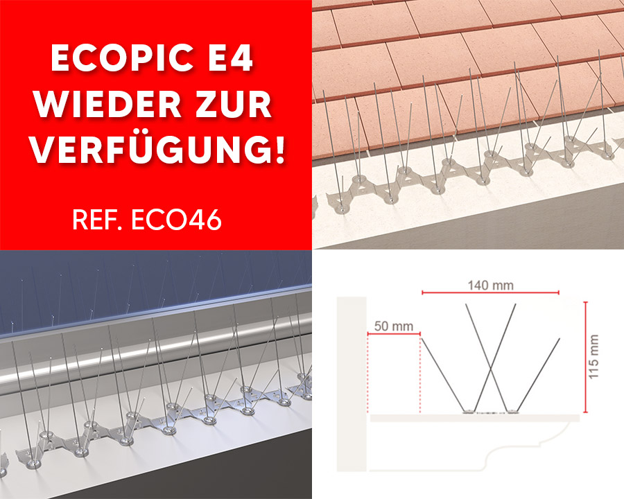 ECOPIC E4 - REF. ECO046 in Edelstahl